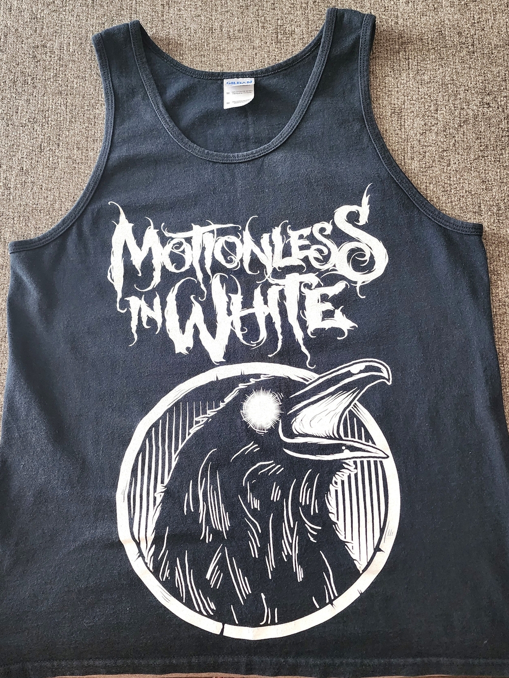 Motionless In White Black Graphic Tank Top